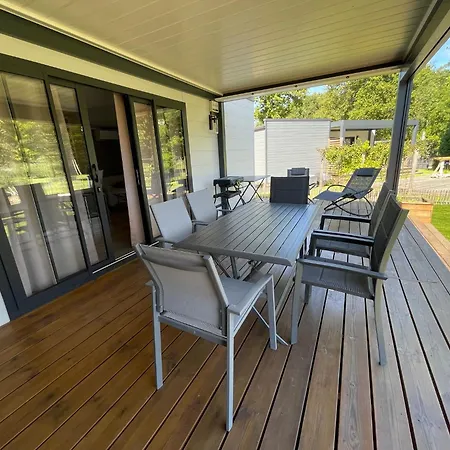 Сasa de vacaciones Cosy Ecolodge, Heated Pool And Jacuzzi, 10 From La Palmyre *
